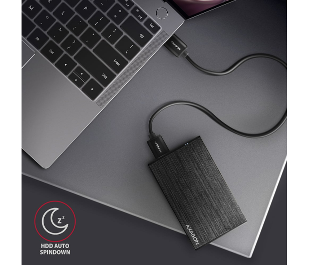 Axagon EE25-XA6, USB 3.2 Gen 1 - SATA 6G, 2.5" zewnętrzne ALINE box - 1353411 - zdjęcie 3